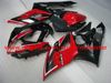 FAIRING FÖR 2005 2006 SUZUKI GSX-R1000 K5 GSXR1000 05 06 GSXR 1000 Full Fairings Kit OEM Red Black # 5KS
