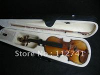 Custom New 4/4 Violin Hot med Case Factory i Kina Gratis frakt