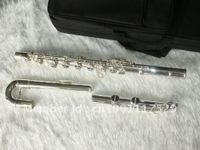 Новый деревянный ветер серебро большой бас флейты бесплатная доставка