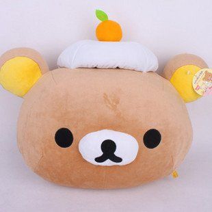 rilakkuma head plush