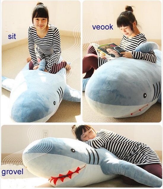 big shark plush