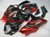 Motorcycle 2007 2008 Suzuki GSX-R1000 Fairings Kits K7 GSXR1000 07 08 GSXR 1000 RED BLACK FAIRLING KIT K7B