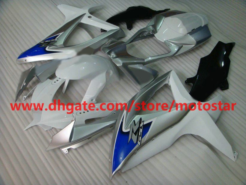 Kit carénage moto personnalisé pour SUZUKI GSXR 600 750 K8 2008 2009 2010 GSXR600 GSXR750 08 09 10