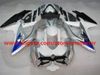 White Blue Silver fairing kits for SUZUKI GSXR 750 600 K8 2008 2009 2010 GSX-R600 GSXR750 08-10 K8P