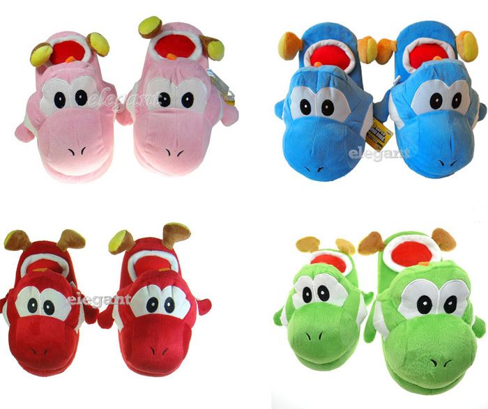 Acquistare Yoshi Super Mario Brothers Pantofole Peluche 11 \u0026Amp; Quot; Yoshi  Rosa Rosso Blu Verde Colorato Economico | Consegna Veloce E Qualità |  It.Dhgate