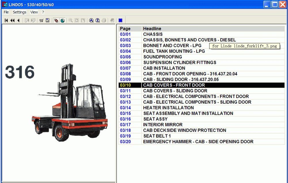 2019 2012 new linde forklift parts catalog spare parts for linde