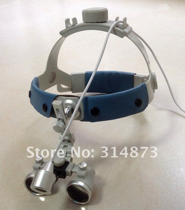 3.5X Headband Binocular Dental Surgical Loupes & 1W SZ 1 High