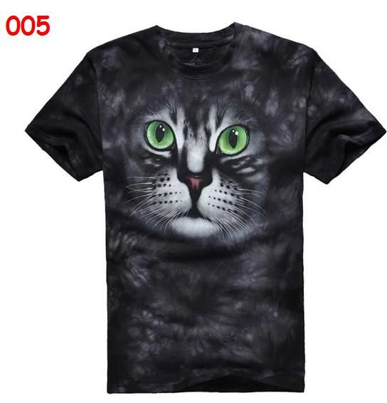 HOT New Mens THE MOUNTAIN 3D T Shirt Animals Solid 3D TEE Short Sleeve ...