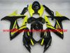 Dla Suzuki GSXR 750 600 K6 2006 2007 OEM Wtryskowe Mocowanie GSX-R600 GSXR750 06 07 GSX R600 Żółte Black ABS K6B