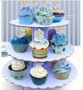 rosa blauen cupcakes