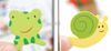 Färg trä kylskåp magnet meddelande klipp barns söta tecknad trä kylmagnet klistermärke kd1