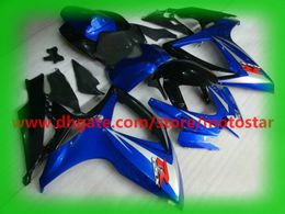 blue silver oem body kit for 2006 2007 suzuki gsxr600 gsxr750 06 07 gsxr 600 750 gsxr600 k6 fairing kits k6x