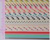 Paper Party Straws, Vintage, Retro paper drinking straw 60 colors optional