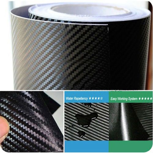 1.5Mx60cm DIY Car Self Adhesive Carbon Fiber Vinyl Sticker YVC 0125