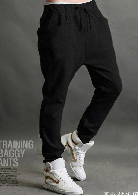 Nouveau sarouel décontracté athlétique Hip Hop danse sportive Hiphop hommes Sport pantalons de survêtement pantalons amples pantalons longs homme pantalons de survêtement