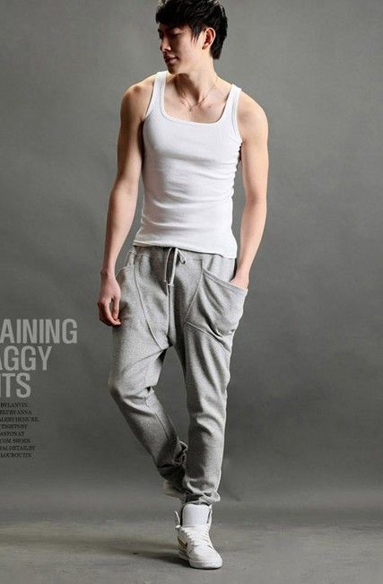 Nya Casual Harem Pants Athletic Hip Hop Dance Sporty Hiphop Mens Sport Sweat Pants Slacks Loose Long Man Trousers Sweatpants274o