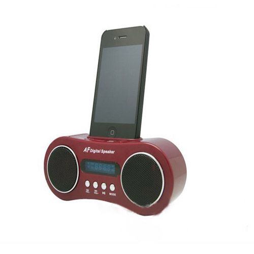 Portable Docking Station Stereo Speakers For Ipod For Iphone MP3 Tablet