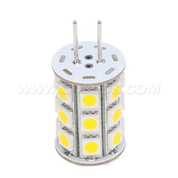 

Led G6.35 2700K лампа освещения Лампа 12VAC / 12VDC / 24VDC 27LED из 5050SMD 4W Замена 35W галогенные