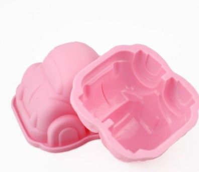 9,5 cm bomboniere bambini a forma di macchinina stampo dolci in silicone stampi muffin baby shower XB1