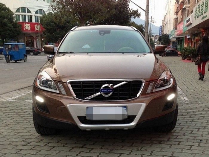 

Super Bright LED daytime running lights for Volvo XC60 2009-2013, LED Front Bumper DRL, Replacement, White