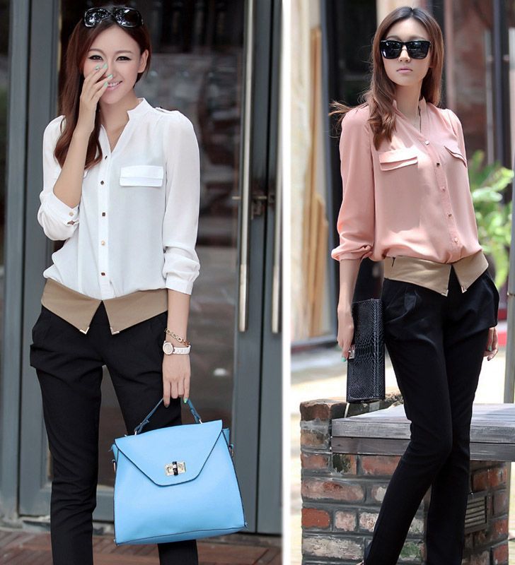 stylish chiffon tops