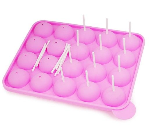 Silicone Tray Pop Cake Stick Pops Mould Cupcake Baking Mold Party Kitchen Tools KD1