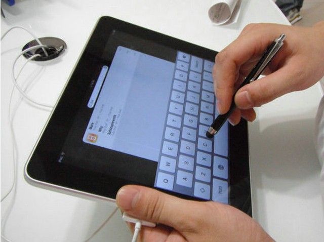 Universeller kapazitiver Eingabestift für Tablet-PCs, Mobiltelefone, 500 Stück, Mischungsfarbe 283A