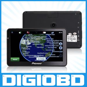 Auto pollici GPS di Navigazione Built in Auto DVR MediaTek MT3351 MB GB FM Bluetooth AVIN Mappe Gratuite
