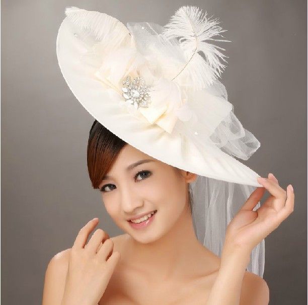 bride hat