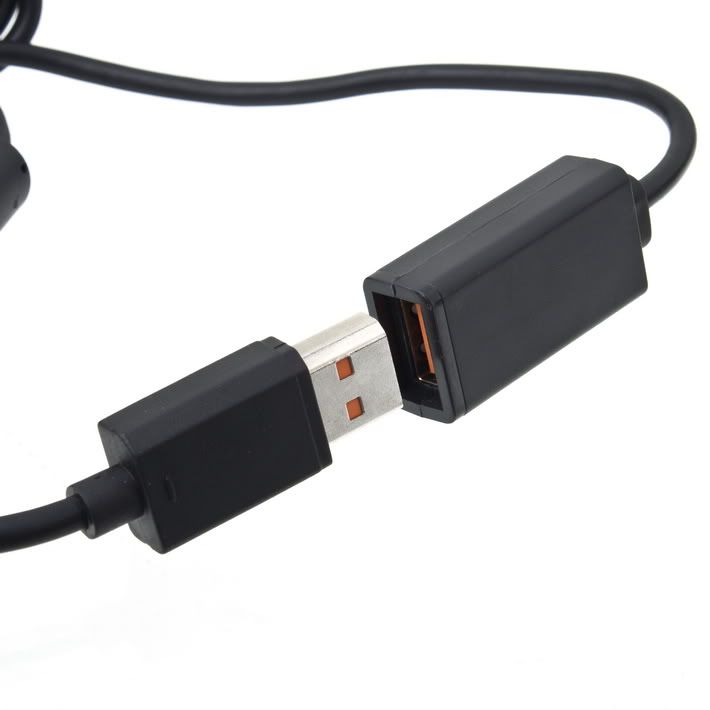 9FT Extension USB Cable For Xbox 360 Kinect Sensor Device From Semart, 2.48