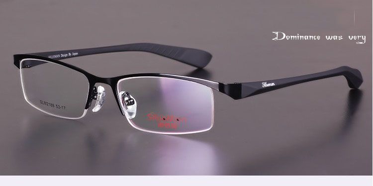 Mens Eye Glasses Advanced Alloy Fashion Optical Frame 