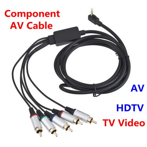 Component AV HDTV TV Video Cable Cord For Sony PSP SLIM 2000 3000 From