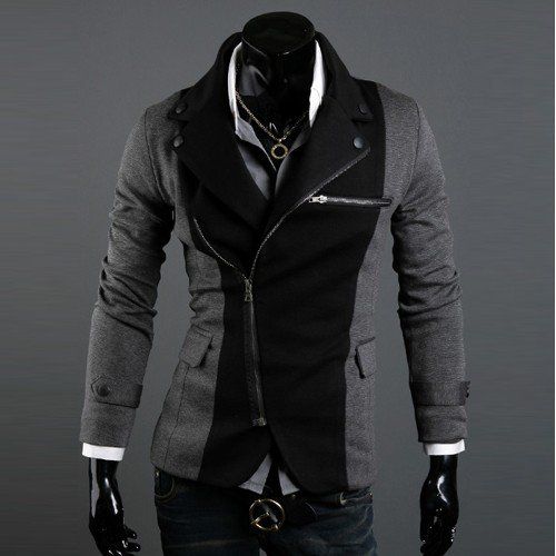 Mens Cheap Jackets Mens Suit Jackets Multi Zipper Jackets Fashion Jackets For Men MS019 From