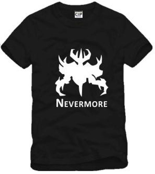 New Arrival Dota Never More Defense Ancients Logo Games Cosplay T