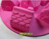 6 Small House Molds/Cake Mold Cake Mould Baking Mould Silicone KD1