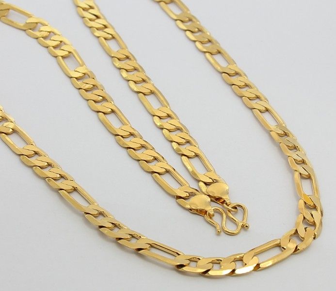 2019 Wholesale Jewelry Gold Plated Men&#39;S Necklace 8mm 16inch From Mjcool, $8.08 | DHgate.Com