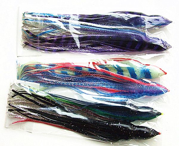 Octopus Przynęty Fishing Lure Fishing Tackle Morski Trolling Baits Soft Bait Duże gry Przynęty połowowe 9-9.Mieszane wysokiej jakości