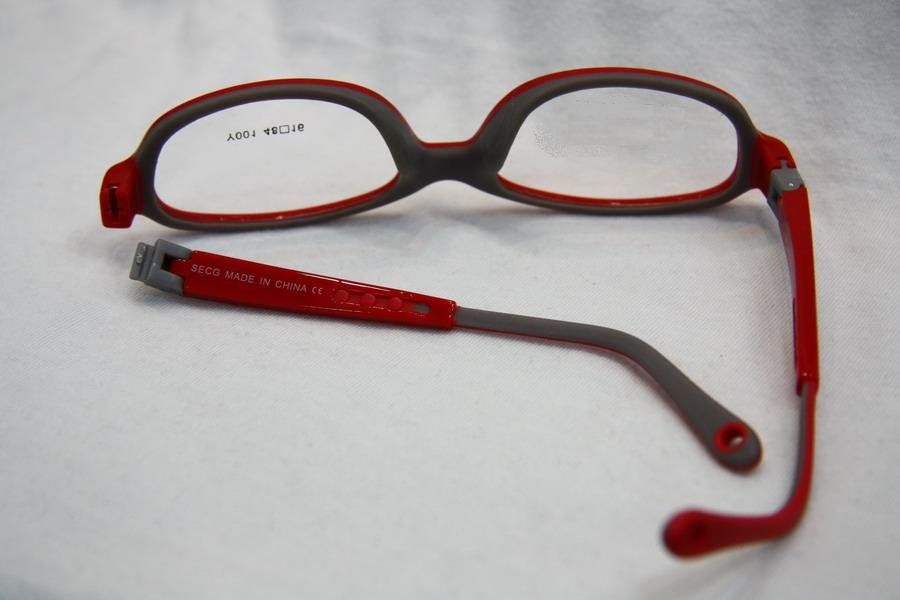 Italian Designer TR90 Student Eyeglasses, Interchangeable Temples