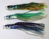 9.5 "Octopus kjol Lure Fiske Lure Fiskehantering Soft Baits Sea Fishing Lure Game Trolling Resin Head med bläckfisk kjol