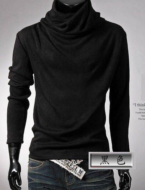 high neck t shirt for mens online