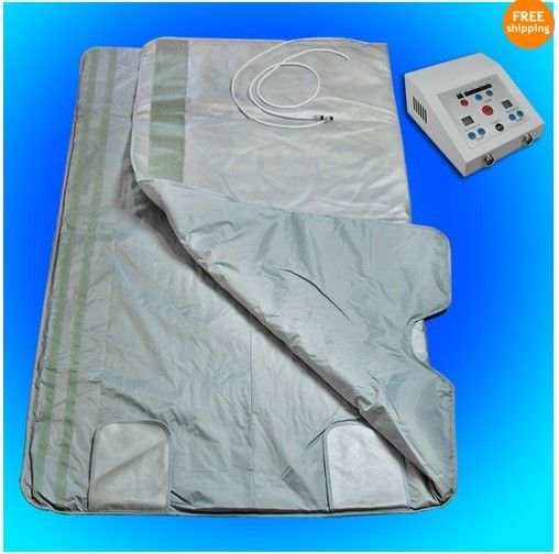 Caja fuerte y rápida Adelgazamiento Manta Cuerpo Sauna FIR Far infrarrojo Sauna Manta Sauna Bolsa SPA Terapia de pérdida de peso Máquina de desintoxicación