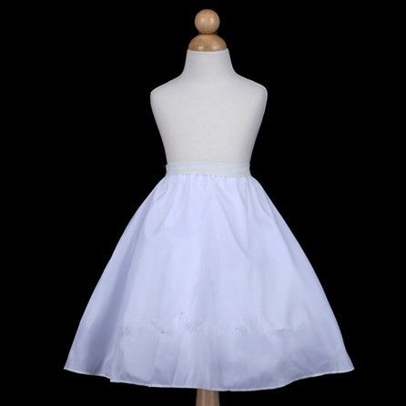 高品質の4つの層の子供のドレススリップの花の女の子のドレスペチコートふくらんでいるスカート特別な日のドレス