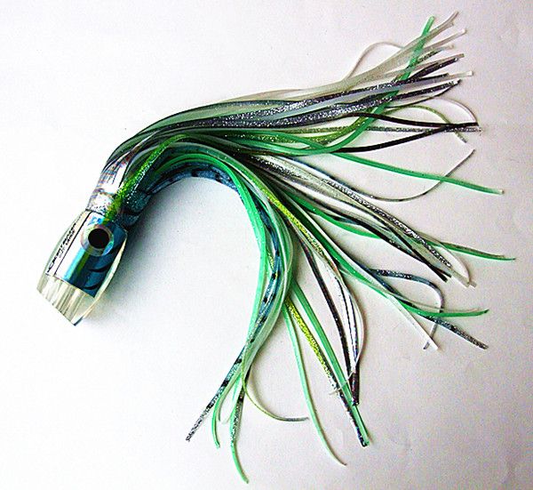 14inch 16inch Big Fishing Lure Octopus Skirt Lure Fishing Tackle Soft Bait Sea Game Trolling Lure Resin Head With Octopus Skirt