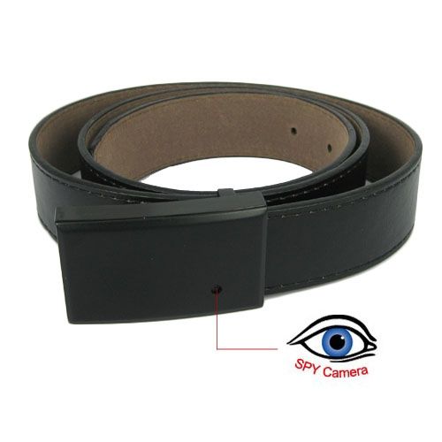 Black Leather Belt Style Spy Camera Support 16G From Spygerry, 157.37