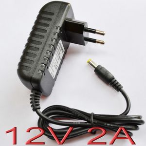 1PCS AC V V Converter Adapter DC V A Power Supply Charger W for LED CCTV mA US EU UK AU plug DC mm