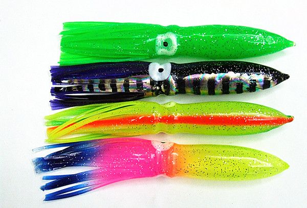 5.5INCH SOFT OCTOPUS Kjol Baits Game Tonfisk Lure Sea Soft Squid Fishing Lures