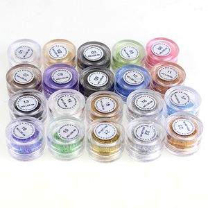 Glitzer-Make-up-Pigment-Lidschatten, 24 Stück pro Farbe, Mnq ist 6 Stück, Lidschatten-Puder, Lidschatten-Make-up