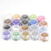 Glitter Makeup Pigment Eyeshadow 24pcslot per färg MNQ är 6st Eye Shadow Powder Eyeshadow Makeup9690789