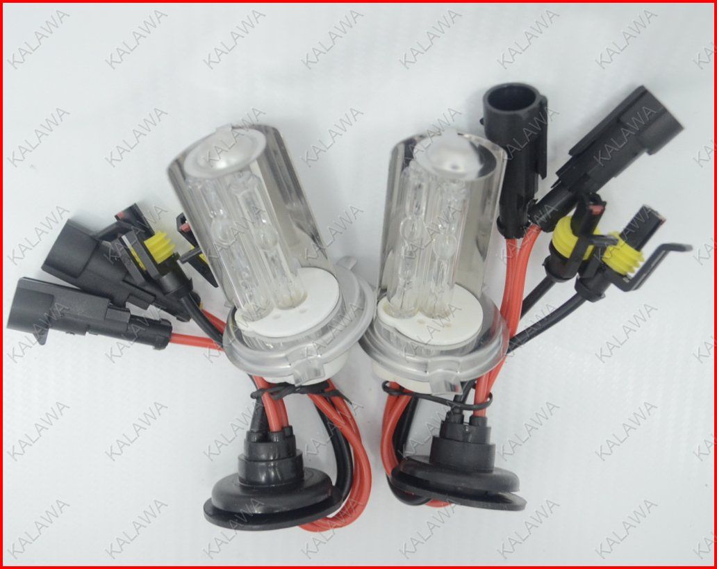 H13 4 Double Xenon Bulb HID Bi Xenon HID BULB Hi/Low Lights Worldwide