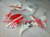 Carrozzeria rossa/bianca per 2002 2003 YZF R1 YZF-R1 02 03 YZFR1 1000 yzf1000 carenatura kit 2 regali